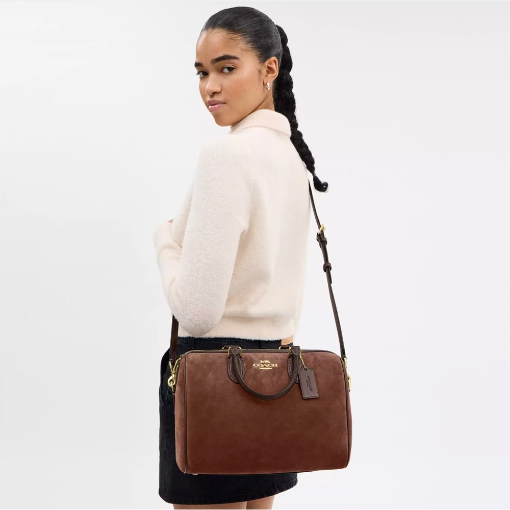NWT!COACH Rowan Large Satchel Bag(COACH CCC79)Low inventory - Picture 10 of 11
